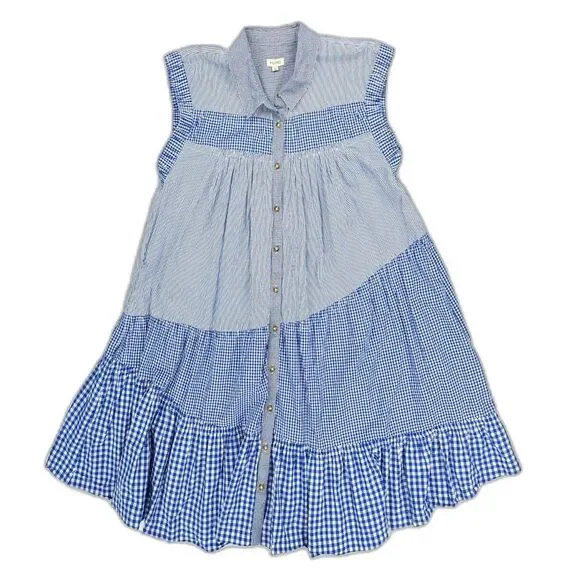 ANTHROPOLOGIE Pilcro Tunic Mini Dress Cottagecore Prairie Elevated Western Boho - Picture 1 of 9